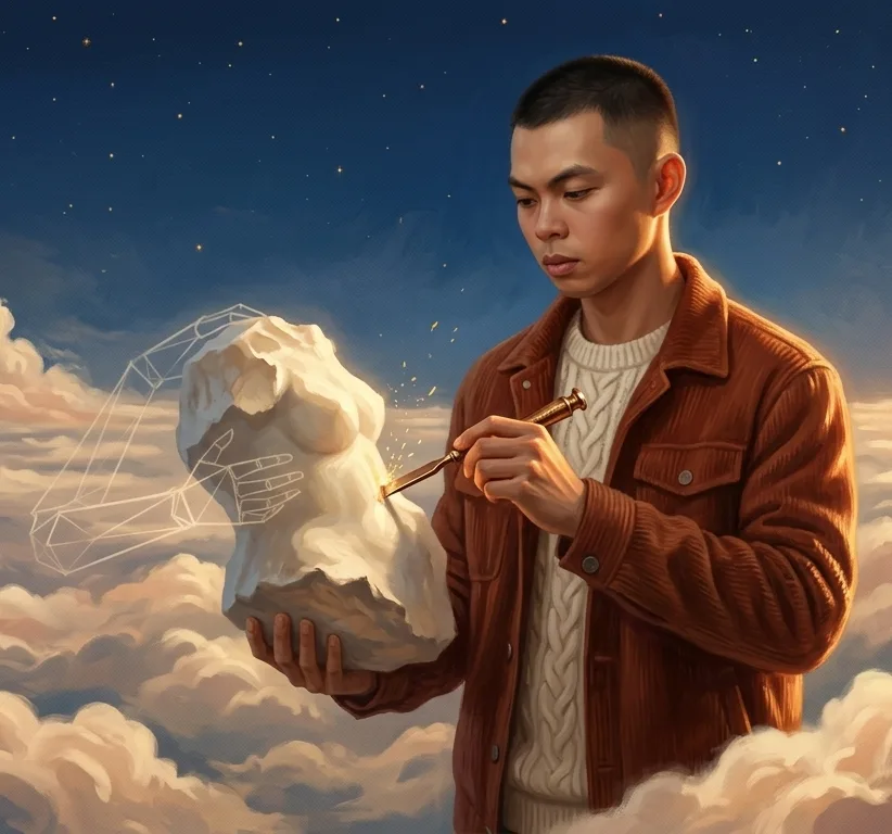 Người thợ vẫn cầm đục